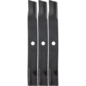 John Deere OEM High Lift Blade 3 Pack 737 757 777 797 997 1023 E 1025 R Z 520 720 820 830 850 A 4210 M128485