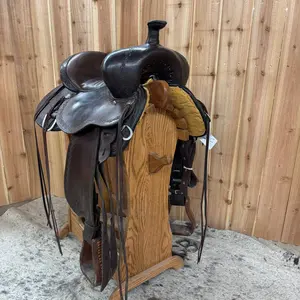 Used Circle Y Alpine Flex2 Trail Saddle, 15" Seat