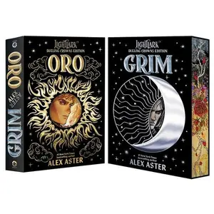 Grim and Oro: Dueling Crowns Edition (a Lightlark Saga Deluxe Companion Book) -- Alex Aster, Hardcover