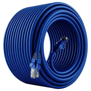 20ft Cat6 Ethernet Cable, 10Gbps High Speed RJ45 Network Cord, 550MHz Low Latency Shielded Internet Cable, Waterproof Heavy Duty for Gaming Router Outdoor Use