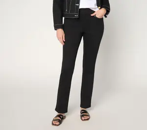 Belle by Kim Gravel Petite Primabelle Twill Straight Leg Jean