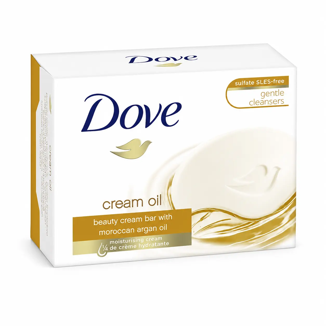 Dove Soap Original Beauty Bar Moisturizing Face Body & Hand Soap 3.17oz (Pack of 12)