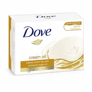 Dove Soap Original Beauty Bar Moisturizing Face Body & Hand Soap 3.17oz (Pack of 12)