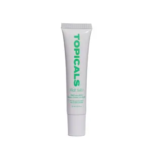 Topicals Slick Salve Mint Glossy Lip Balm | Soothes Discomfort, Strengthens Barrier and Provides Lasting Hydration & Relief | Vegan, Paraben-Free Formula with Hyaluronic Acid and Ceramides (0.5 Fl Oz)