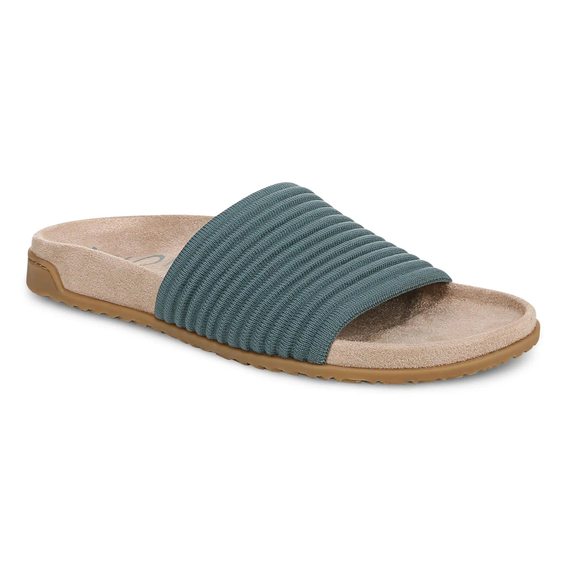 Vionic Compression Knit Slide Sandals - Evie Vionic Compression Knit Slide Sandals - Evie