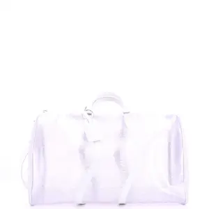 Pre-owned Louis Vuitton Pvc Travel Bags Keepall Bandouliere Bag Limited Edition Epi Plage 50 by Rebag
