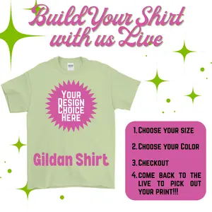 Build Your Own Shirt - Gildan Prints Women Tshirt