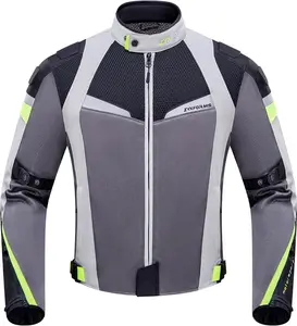 Summer Motorcycle Jacket, Breathable Mesh Motorcycle Riding Jacket For Men With CE Armored