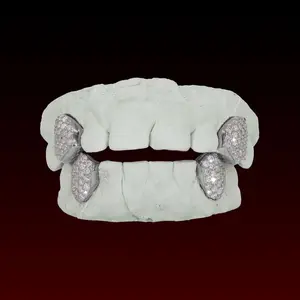 GBT Singer Vampire Fang Custom Moissanite Grillz