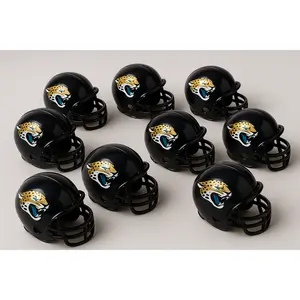 Jacksonville Jaguars Mini Helmet Party Pack - 8 Pieces