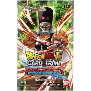 Dragon Ball Z Perfect Combination Booster Pack 2023 Edition Collectible Item for Fans with Rare and Common Cards
