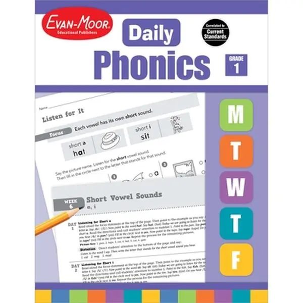 Daily Phonics Grade 1 Te -- Evan-Moor Educational Publishers, Paperback