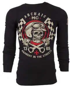 Archaic by Affliction Men's Thermal Shirt Fuel Injector