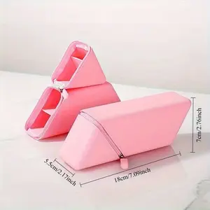 pen holder, foldable large capacity expandable upright pencil case Pencil Bag for desktop office and study, portable and high-quality design, suitable for birthday gifts, Teacher's Day students, office use, office supplies