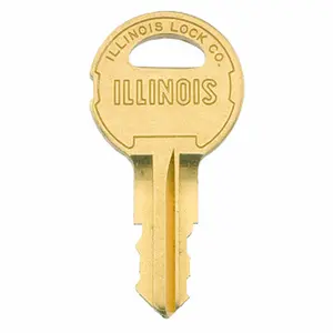 Illinois Lock J501 Office Furniture Replacement Key