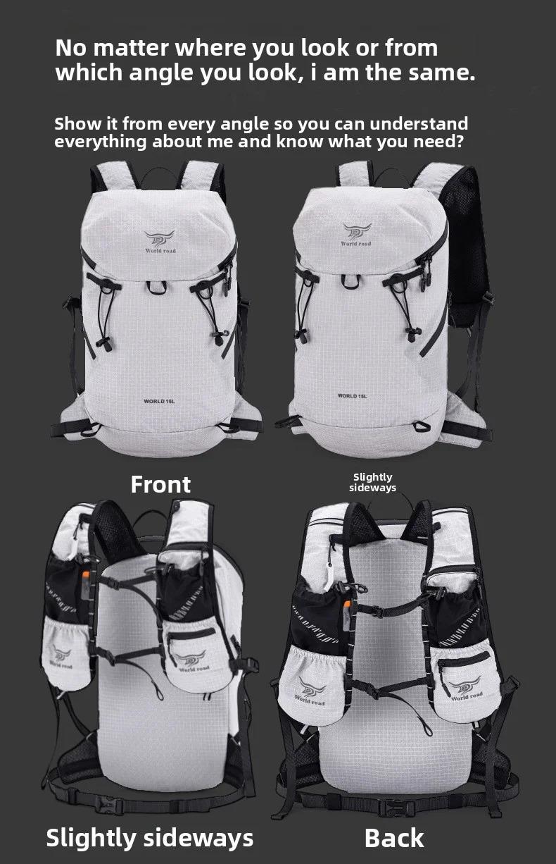1PCS Hiking Backpack, Waterproof and Wear-resistant Lightweight Backpack Packable, Outdoor Sports Travel Camping Daypack
