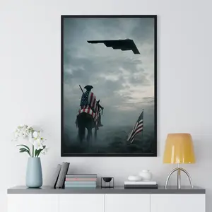 America’s 250th anniversary Wall Poster (No Frame), Freedom B2 Wall Art, American Airpower Home Decor
