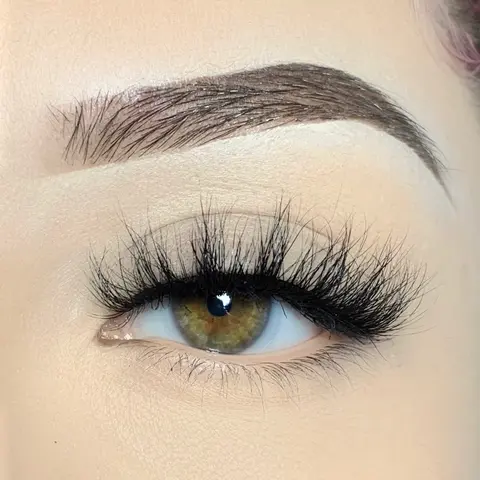 Cuernito Single Pair Reusable Lashes - 20mm Doll Eye Look