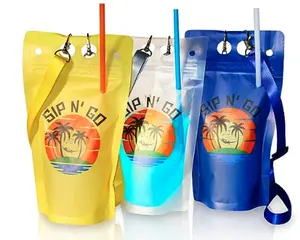 Sip N' Go Hands Free Beverage Drink Holder (25 Pack)