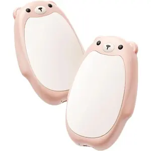 BASIC SUPPLY Hand Warmers Rechargeable  Cute Bear, 2 Pack  Hot Hands,  Electric Pocket Heater,   for Daughter, , Wife, or Bestie, Portable for Outdoor & Camping