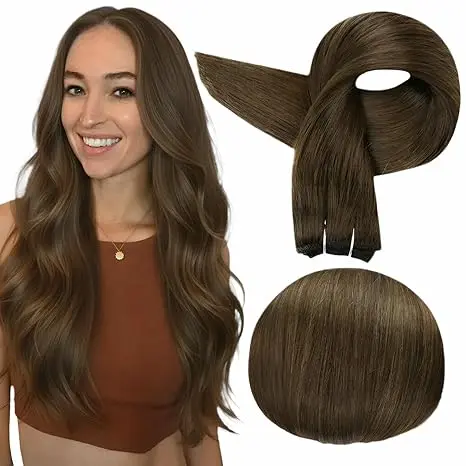 Sew in weft-#4 Medium Brown