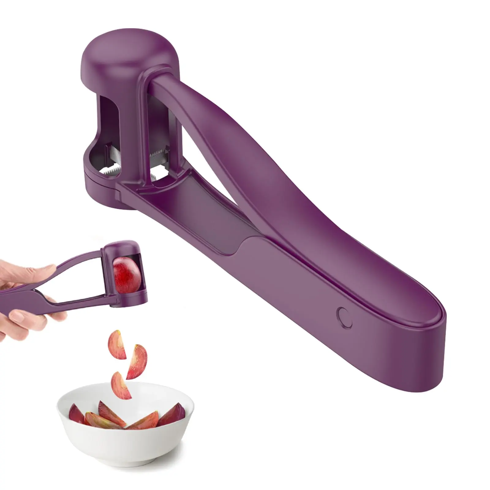 Grape cutting tool for Toddlers 1-3,Grape Slicer for Toddlers Grape Cutter Tool Grape Slicer Kitchen Gadget for Kids' Lunch Accessories,Cherry Tomato & Strawberry