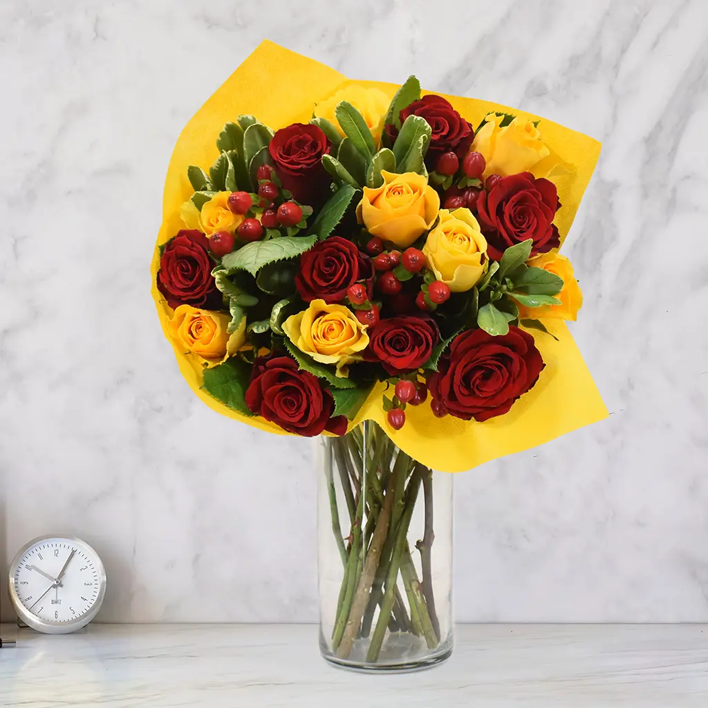 Colorfull Sunset Bouquet