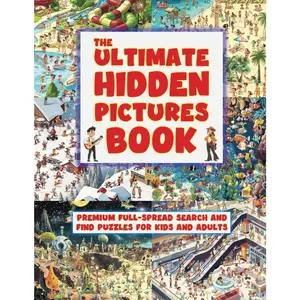 The   Pictures Book: Large Full Spread Search and Find Puzzles for  and Adults in Vibrant Color! - Paperback