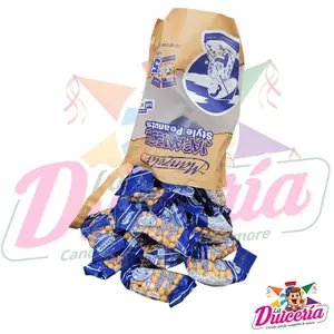 Manzela Japanese Style Peanuts 50g - Pack of 40, Delicious Snack for Protein