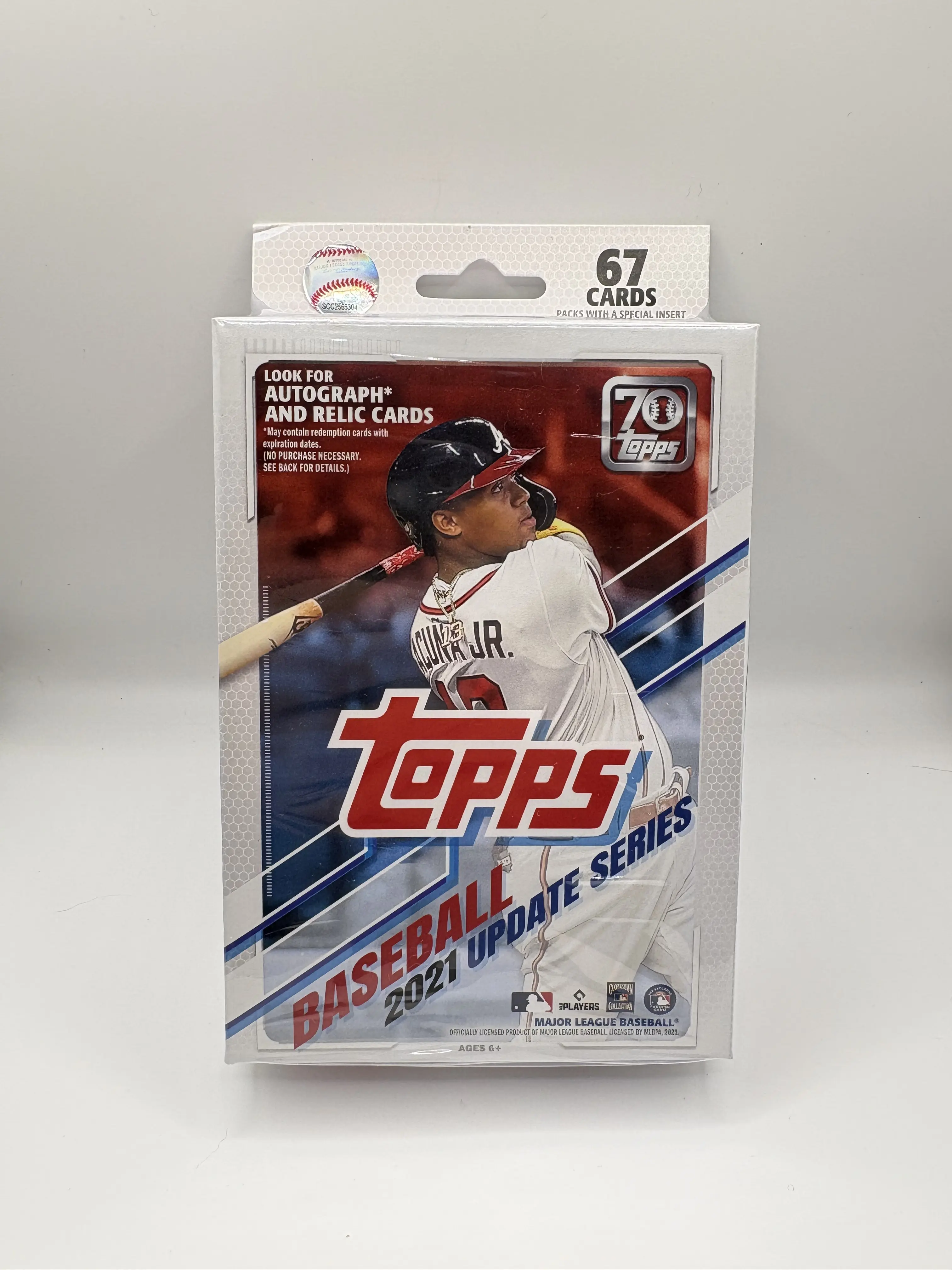 2021 Topps Baseball Update Series Hanger Box