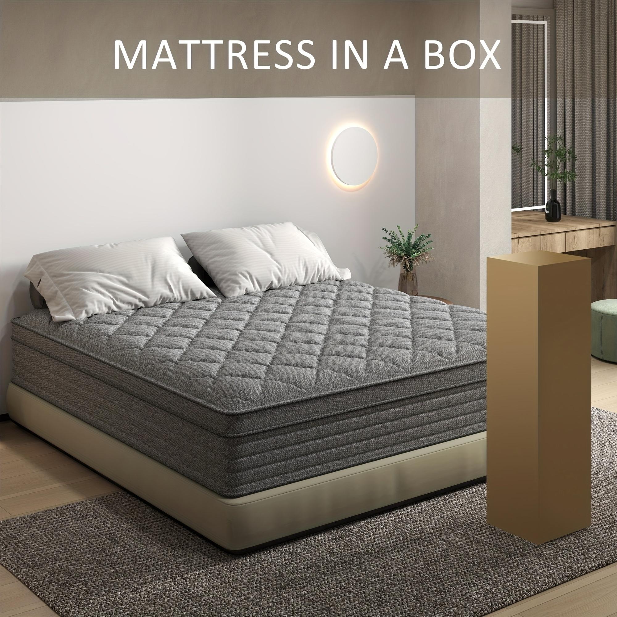 14 Inch Medium Firm Hybrid Mattress Memory Foam And Pocket Spring Twin Full Queen King Size Mattress In A Box