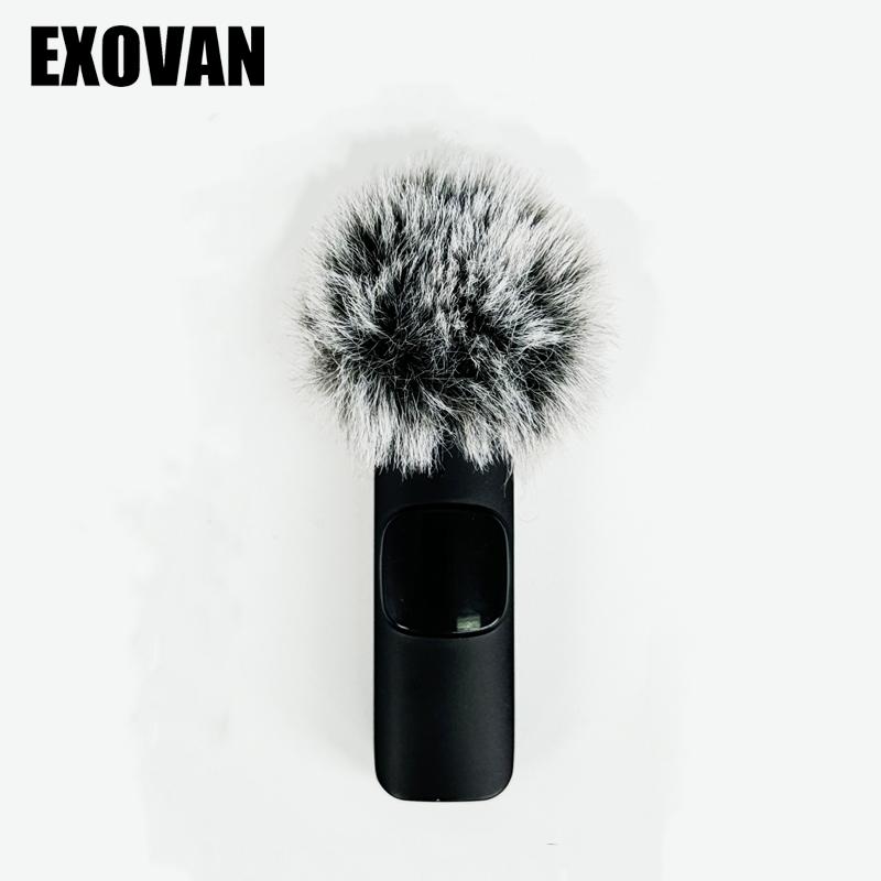 Wireless mini Microphone for iPhone/Smartphone, 2 Mini Lapel Microphones with Clearer Audio for Video Recording, Interview, Vlog，Noise Reduction Device Noise Cancellation Stereo Wireless vlogging  tools handheld high quality audio