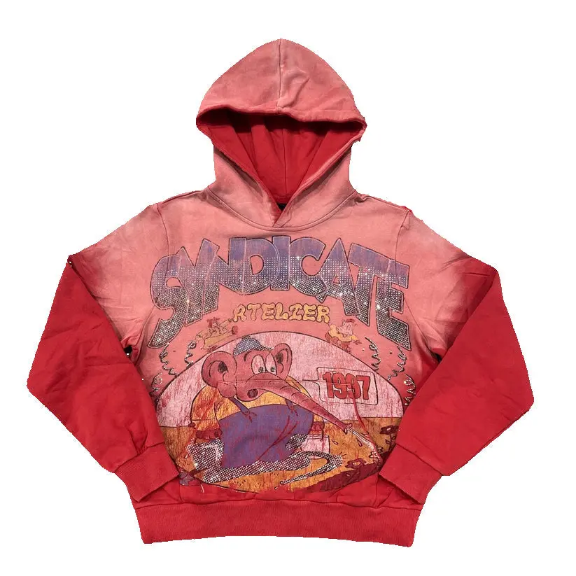 SYNDICATE ATALIER HOODIE Streetwear Long Sleeve