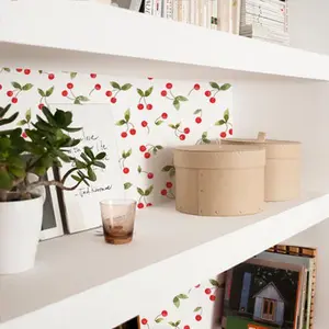 Cherries Bunch Wallpaper - Peel and Stick