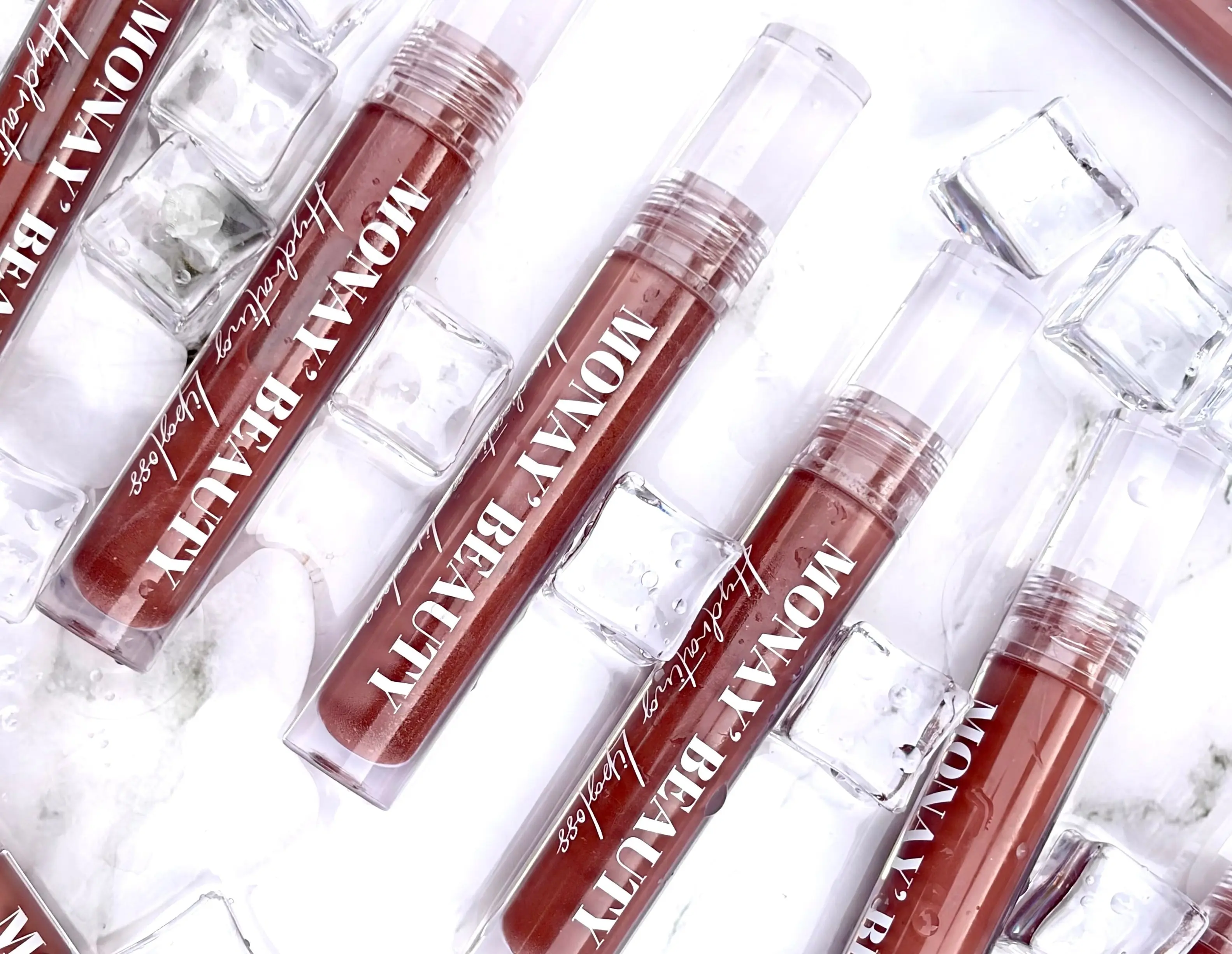 Angel Lipgloss - Natural & Sophisticated Look with Semi-Mixed Formula, Smooth Creamy Texture, Milky Nude Brown Finish, Handmade with Grapeseed & Coconut Oils