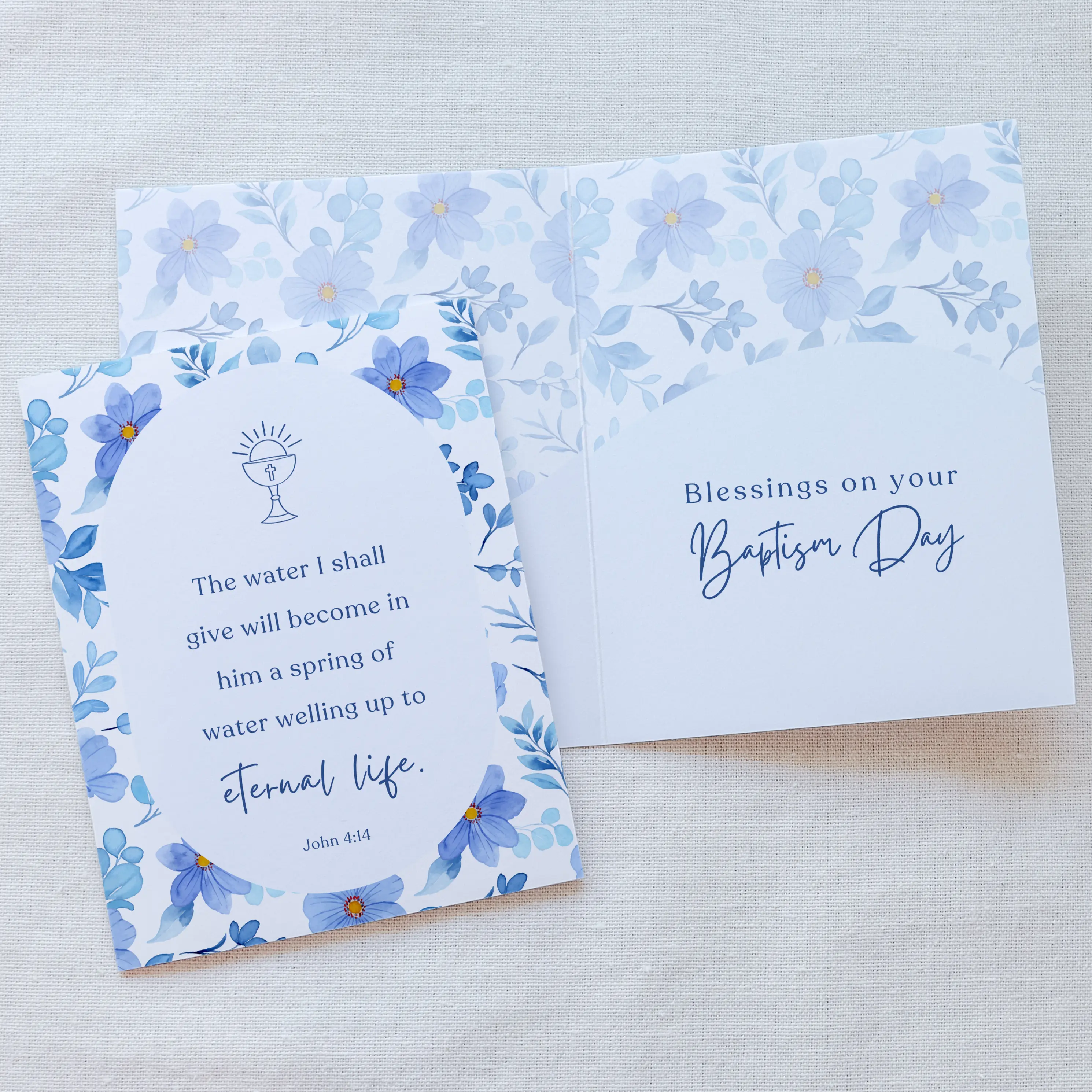 Baptism Card - Eternal Life
