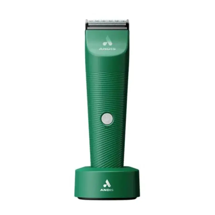 ANDIS 5-in-1 Cordless Hair Clipper ×1 - 11-Piece Grooming Kit with Handle, Salon-Quality Groom, Adjustable Blade, Hair Trimmer, 0.46 kg Lightweight At-Home Grooming Tool for All Pet Sizes & Coat Types