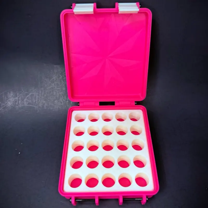 3ml Protective Storage Case, Holds 25-3ml. Compact Travel-Friendly Container for Small Items