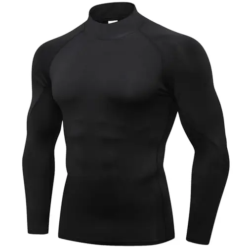 Mock Turtleneck black Line