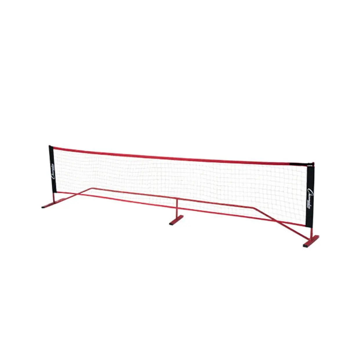Champion Sports 14" x 61" Port A Net Set - Portable Badminton Equipment, Training Equipment with Adjustable Strap for Sports Fitness