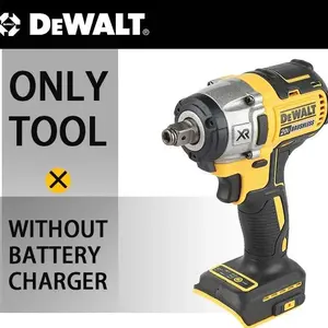 DEWALT DCF880 Brushless Impact Wrench 20V Cordless Tool with 203Nm Torque & Rechargeable Battery for Versatile Use