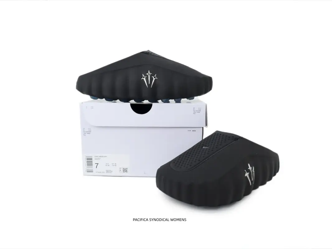 Men Black Closed‑Toe Slide Slippers Blue Dotted Anti‑Slip Outsole Soft EVA Slip‑On Sandals Hip‑Hop Street Fashion Indoor Outdoor Slides