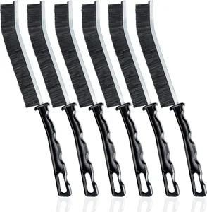 6 Pcs Crevice Cleaning Brush for Household Use, Hard Bristle Gap Cleaning Brush, Grout Gap Cleaning Supplies for Bathroom, Kitchen, & Shower, New 2025 Multifunctional Cleaning Tool
