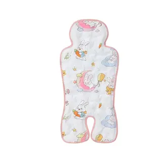 Summer Baby Stroller Cooling Pad, Universal Breathable Ice Silk Mat, Non-Slip Sweat Washable Cool Liner, Essential for Toddler Stroller