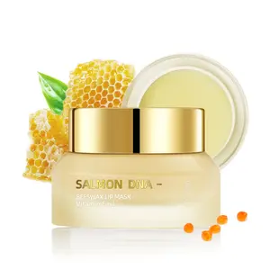 Pdrn Lip Sleep Mask Moisturizing Balm, Salmon Pdrn Collagen Shea Butter, Softening Long-Lasting Hydration Night & Daily Lip Care