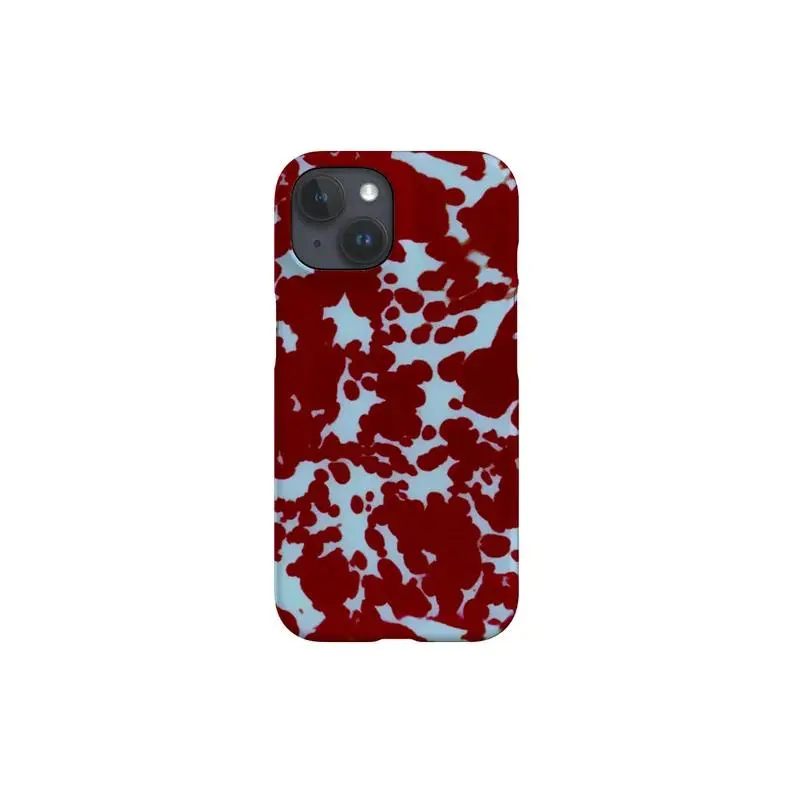 Red Tortoise Shell Print Phone Case |   Luxury Designer Animal Pattern Cover |   Compatible with iPhone 17, 16, 15, 14, 13, 12, pro Max, Galaxy S24 Durable & Trendy Hunting Camouflage Tough Floral Curve Protective Protection