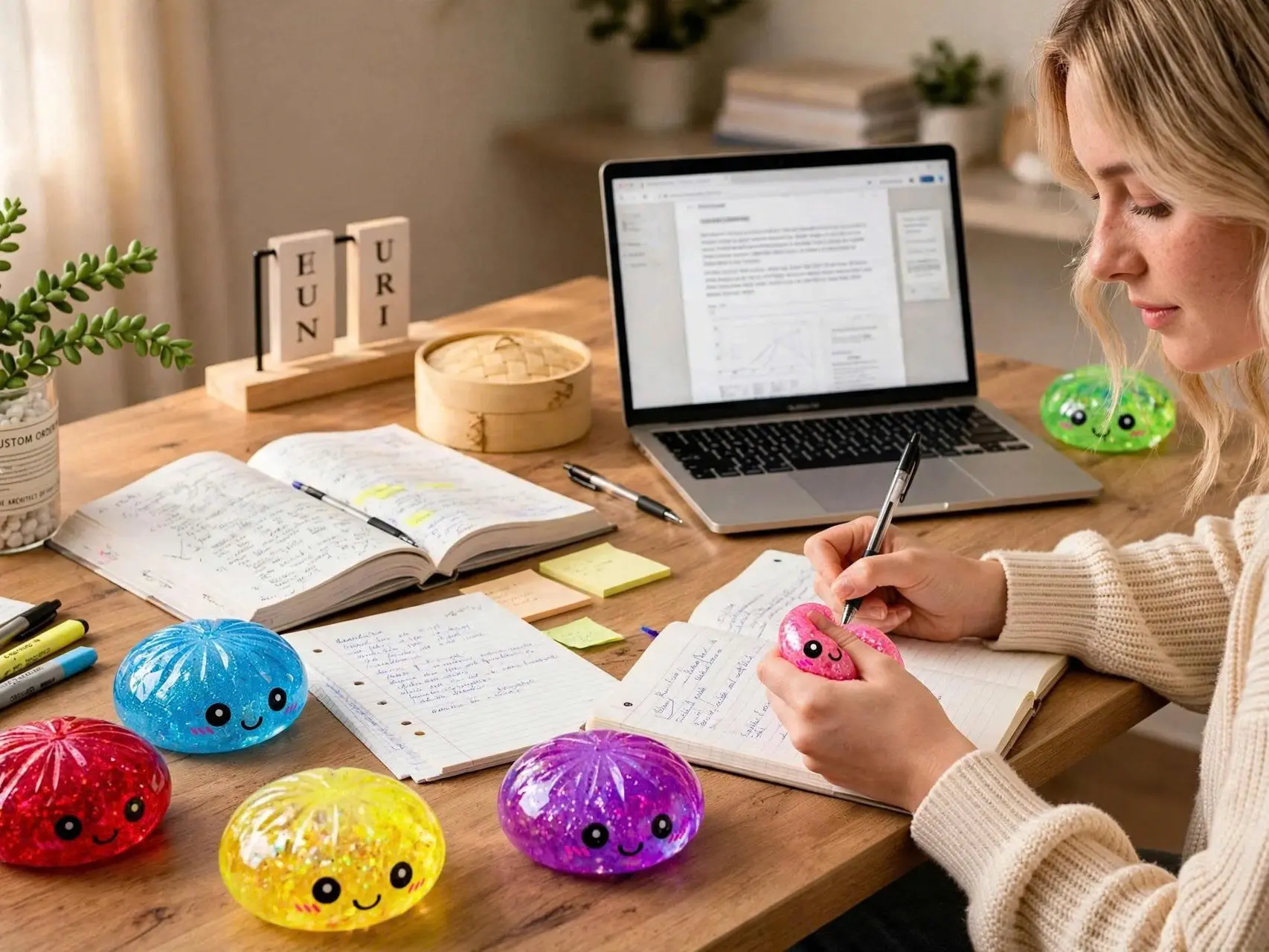 Premium Bao Bun Mystery Box – Glitter Sensory Stress Relief Toy