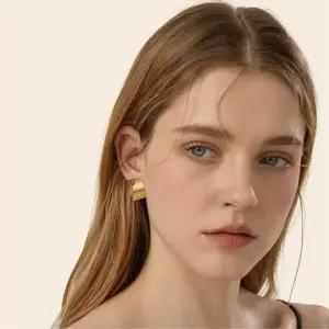 Joey Baby Stainless Steel fashion earrings