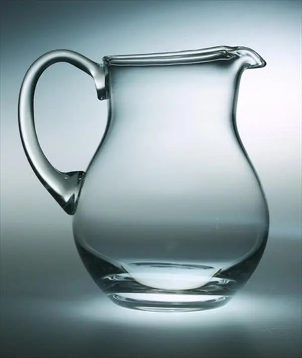 212 MAIN European Superb Quality Glass Kool-Aid Pitcher, 64 oz Classic Transparent Kitchen Drinkware, Ideal for Gifting & Key Occasions