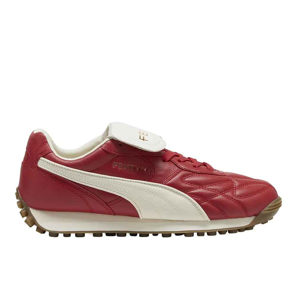 PUMA Mens Fenty X Avanti L Lace Up Sneakers Shoes Casual - Red